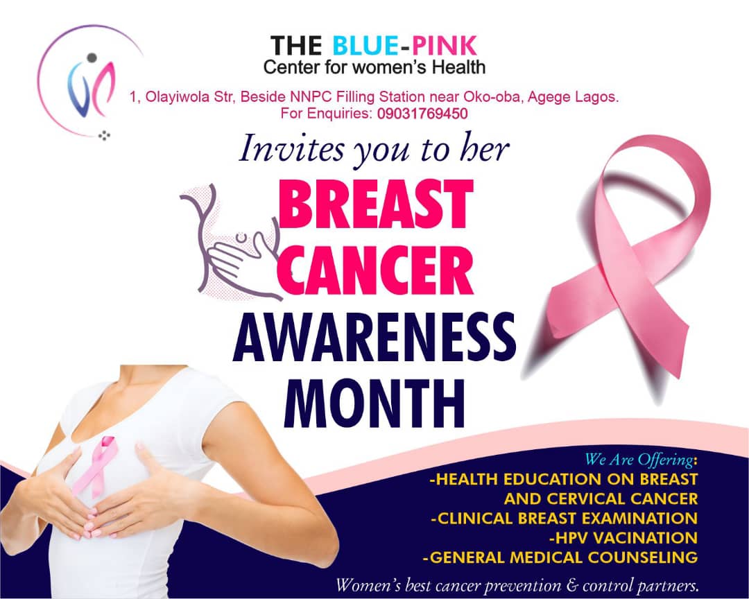 Featured image of: The Blue-Pink Center Kicks off Breast Cancer Awareness Month in October 2022.